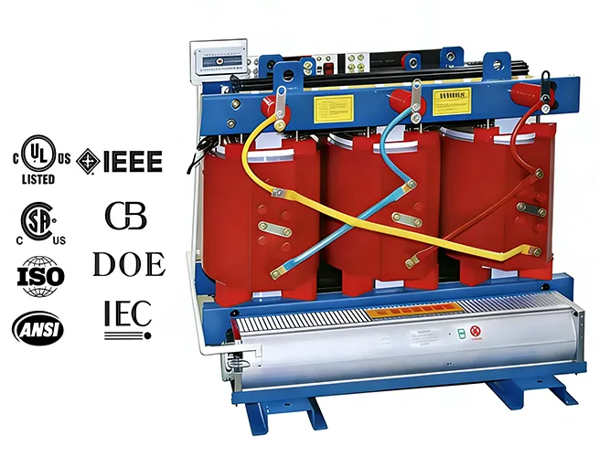 Transformadores de tipo seco de 30 kVA a 6000 kVA MV y HV (0,38 kV/12 kV) | Personalizaci&oacute;n disponib