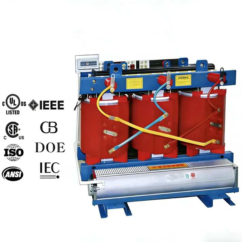 Transformadores de tipo seco de 30 kVA a 6000 kVA MV y HV (0,38 kV/12 kV) | Personalizaci&oacute;n disponib