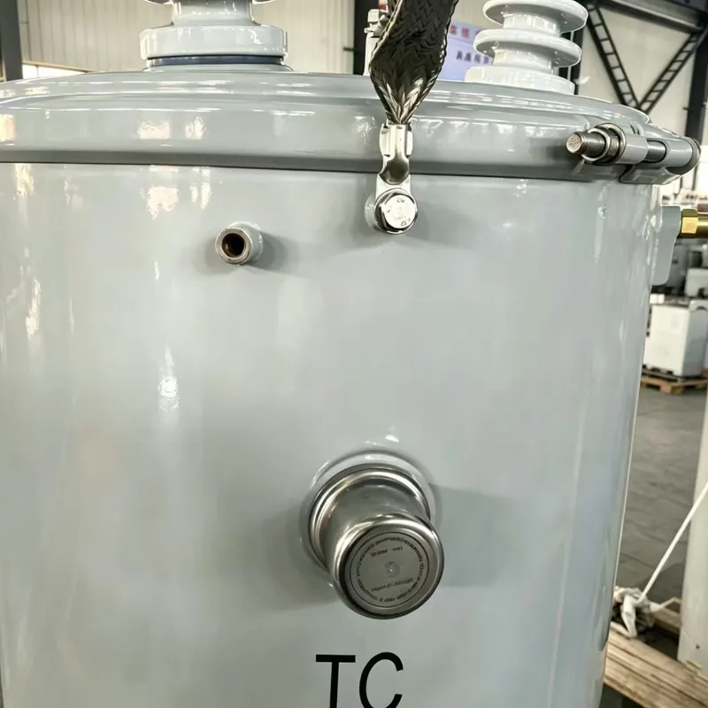 Est&aacute;ndar inmerso en aceite del IEC del transformador 11kV/0.4kV de la distribuci&oacute;n la monof&aacute;sico 25k