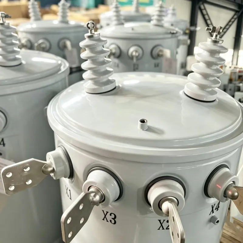 Est&aacute;ndar inmerso en aceite del IEC del transformador 11kV/0.4kV de la distribuci&oacute;n la monof&aacute;sico 25k