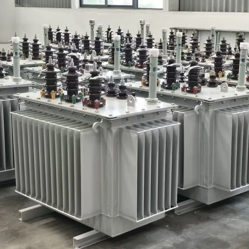 ahorro de la energ&iacute;a montado poste al aire libre trif&aacute;sico del transformador 11kV/400V 100kVA