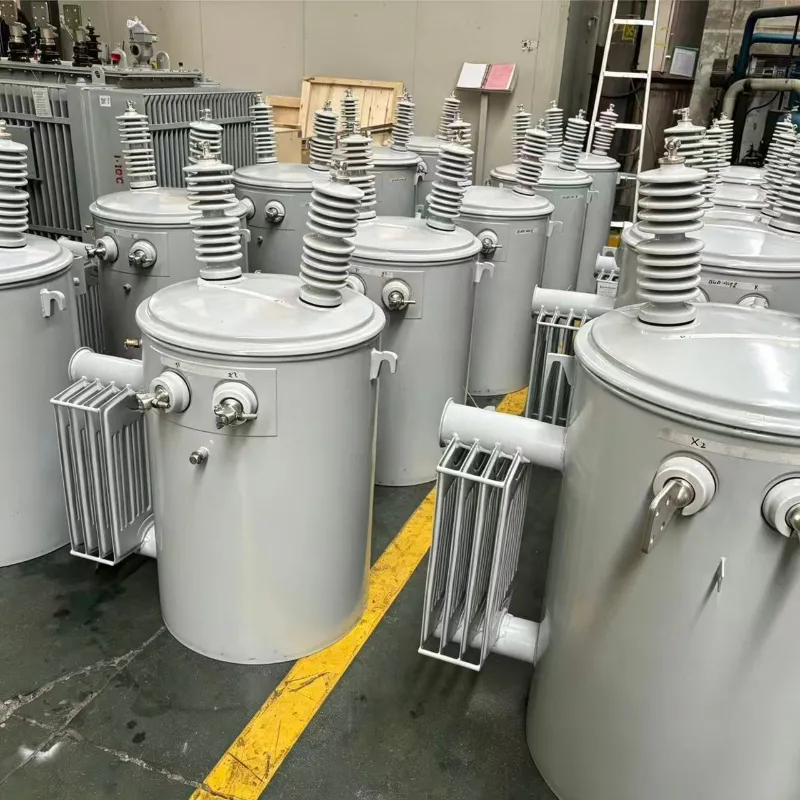 Est&aacute;ndar inmerso en aceite del IEC del transformador 11kV/0.4kV de la distribuci&oacute;n la monof&aacute;sico 25k