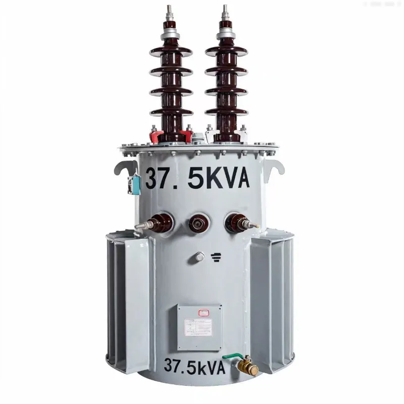 Gama completa del transformador de distribuci&oacute;n inmerso en aceite monof&aacute;sico 10kVA~330kVA