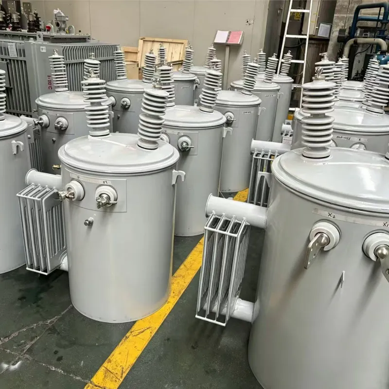 Gama completa del transformador de distribuci&oacute;n inmerso en aceite monof&aacute;sico 10kVA~330kVA