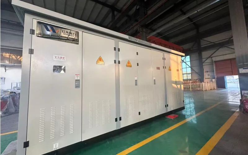 Subestaci&oacute;n europea compacta integrada de 100&ndash;5000 kVA 6 kV&ndash;35 kV/0,4 kV | Modelo de exportaci&oacute;n glo