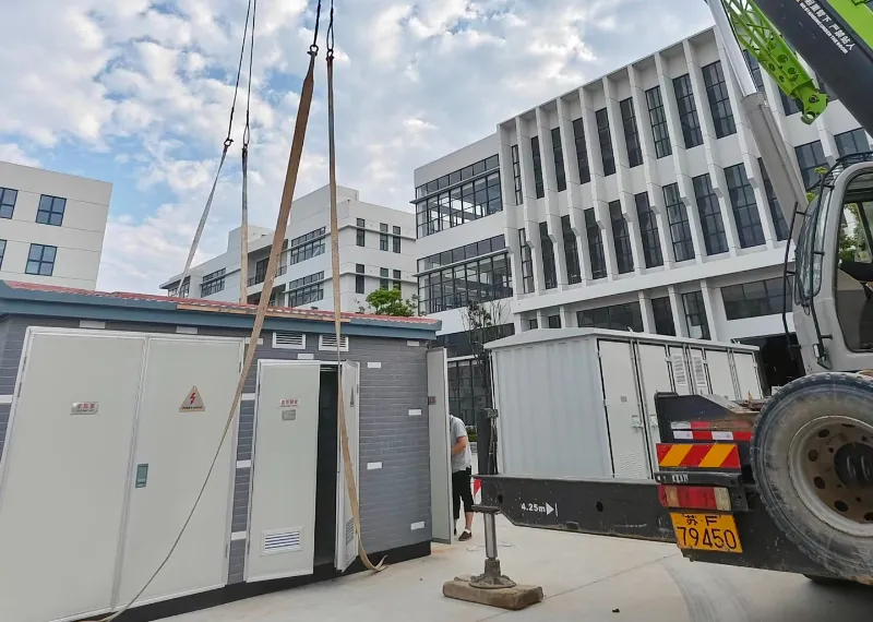 Subestaci&oacute;n europea compacta integrada de 100&ndash;5000 kVA 6 kV&ndash;35 kV/0,4 kV | Modelo de exportaci&oacute;n glo