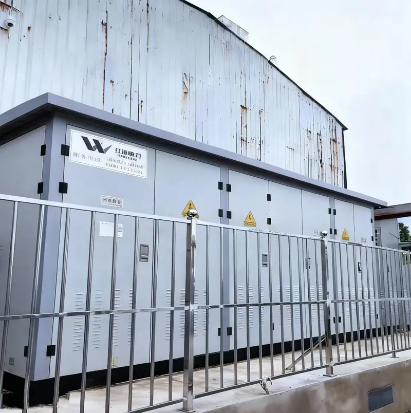 Subestaci&oacute;n europea compacta integrada de 100&ndash;5000 kVA 6 kV&ndash;35 kV/0,4 kV | Modelo de exportaci&oacute;n glo