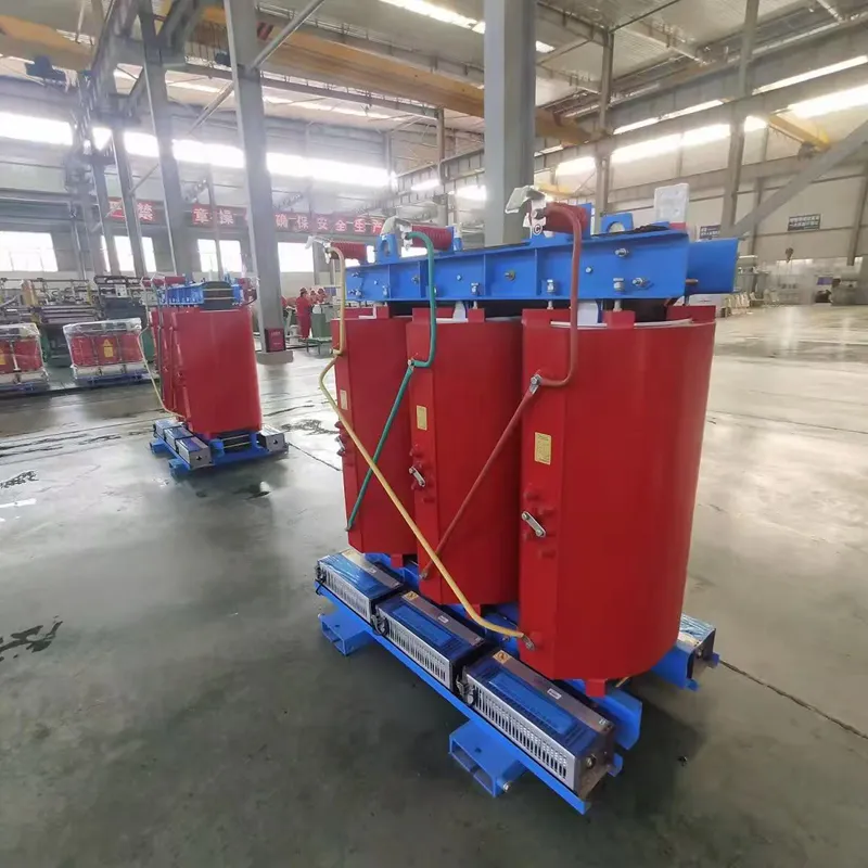 Transformador seco de 1250 kVA 33 kV/0,4 kV para parques industriales y proyectos de infraestructura