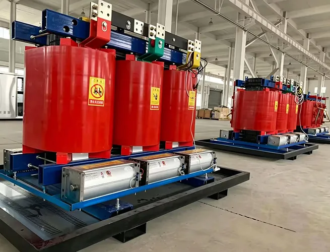 Transformador seco de 1250 kVA 33 kV/0,4 kV para parques industriales y proyectos de infraestructura