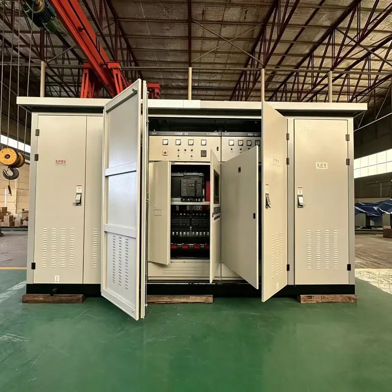 Subestaci&oacute;n europea compacta integrada de 100&ndash;5000 kVA 6 kV&ndash;35 kV/0,4 kV | Modelo de exportaci&oacute;n glo